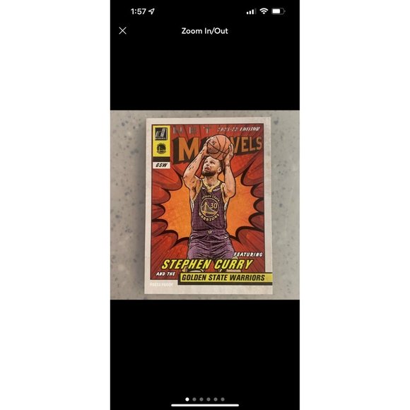 PSA10 2021 ドンラス NET MARVELS カリー マーベル トレカ